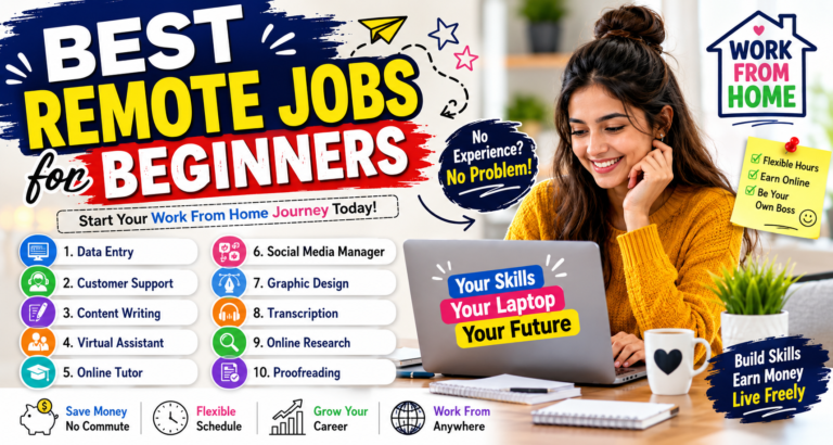 Best remote jobs for beginners