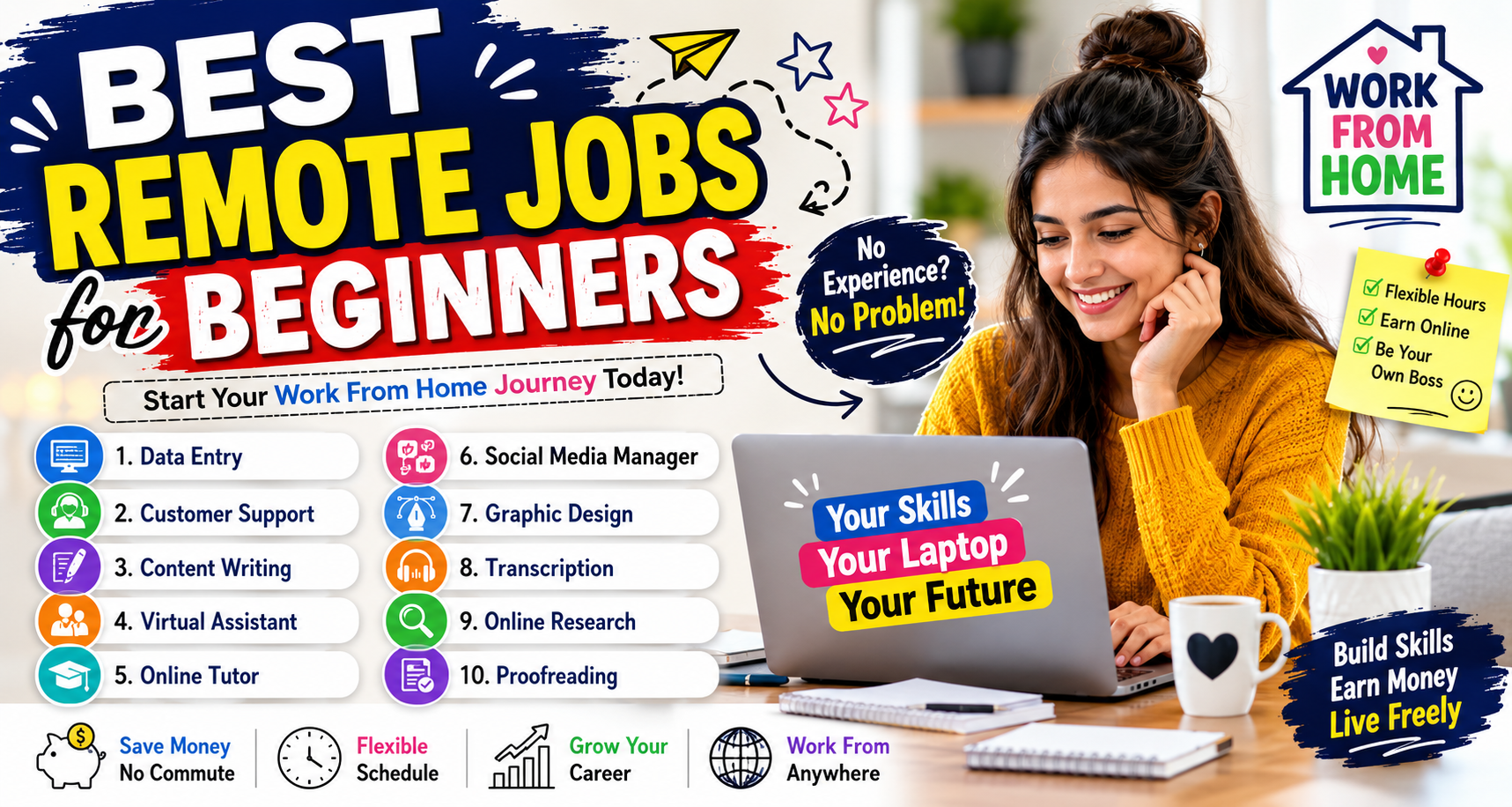 Best remote jobs for beginners