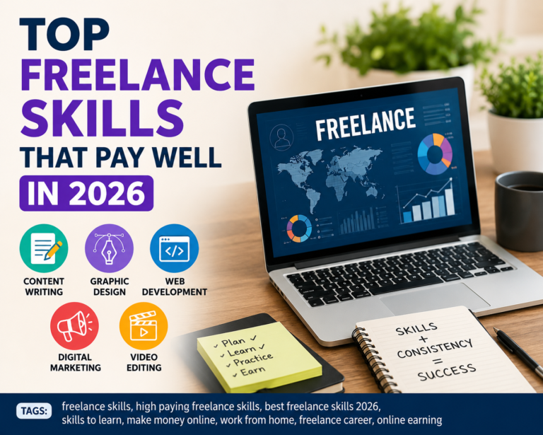 Top Freelance Skills That Pay Well in 2026