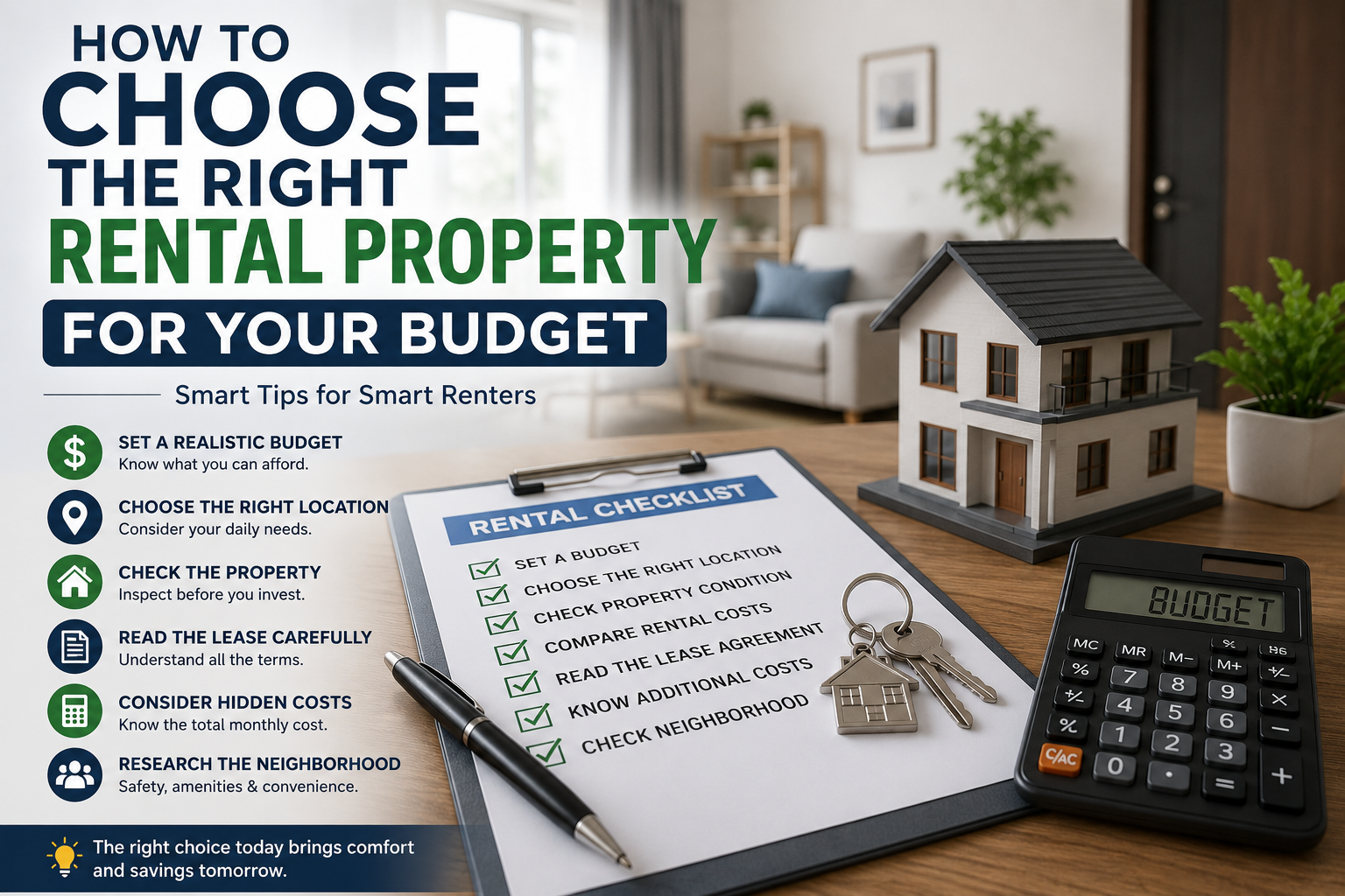 How to Choose the Right Rental Property for Your Budget