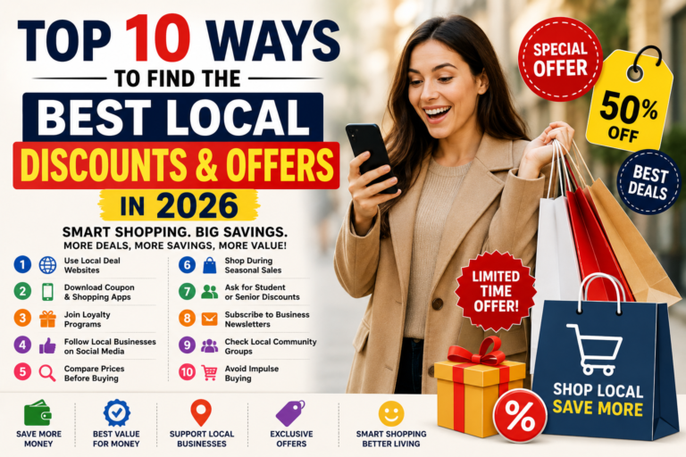 Top 10 Ways to Find the Best Local Discounts and Offers in 2026