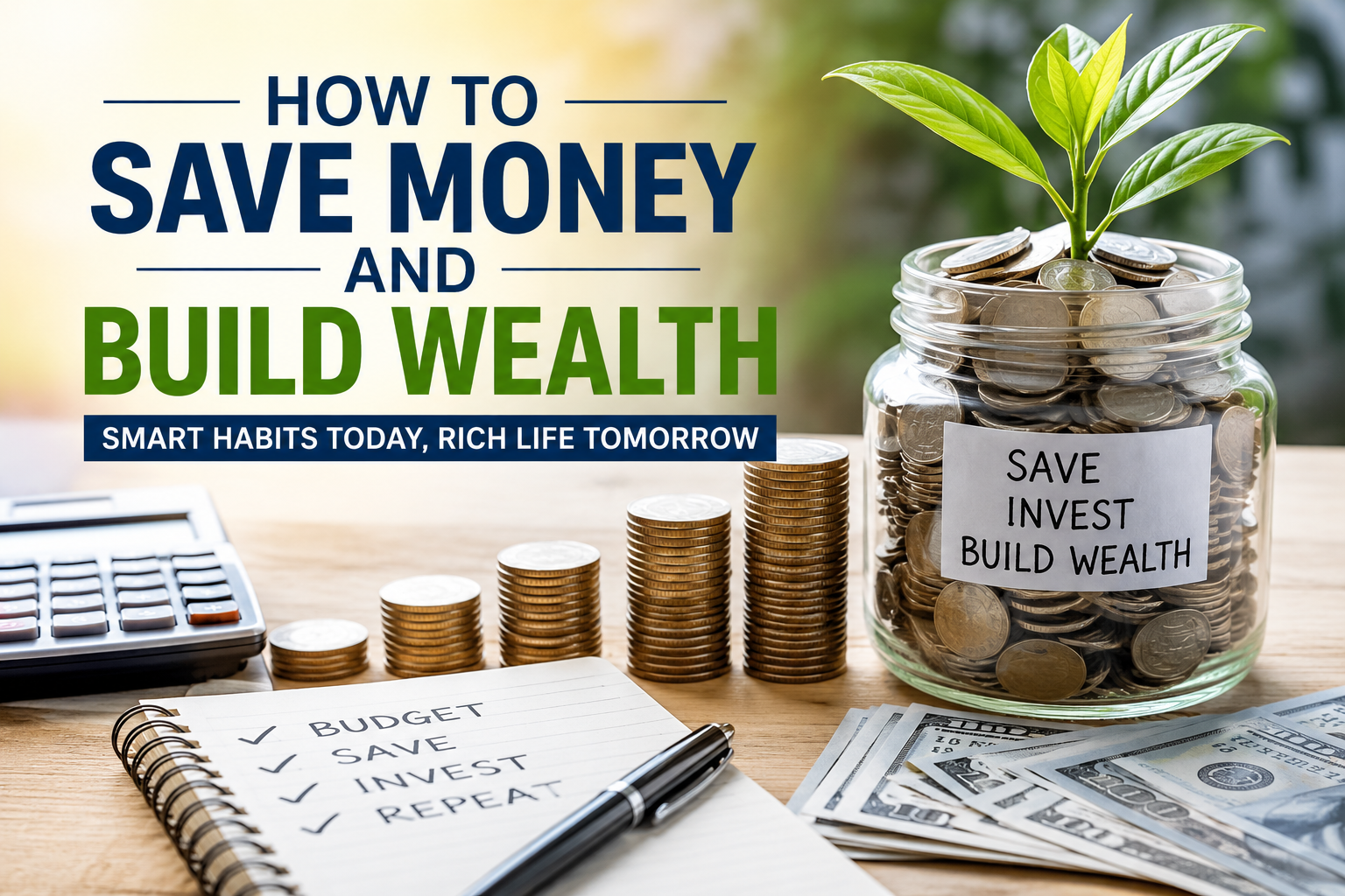 How to Save Money and Build Wealth
