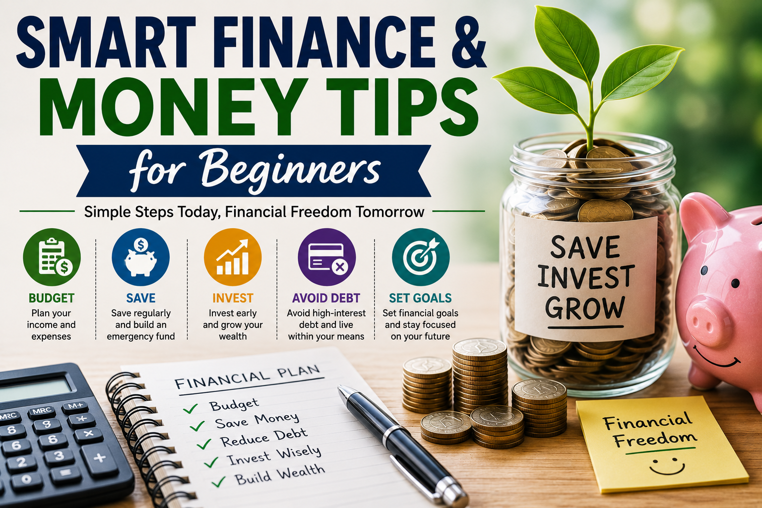 Smart Finance & Money Tips for Beginners